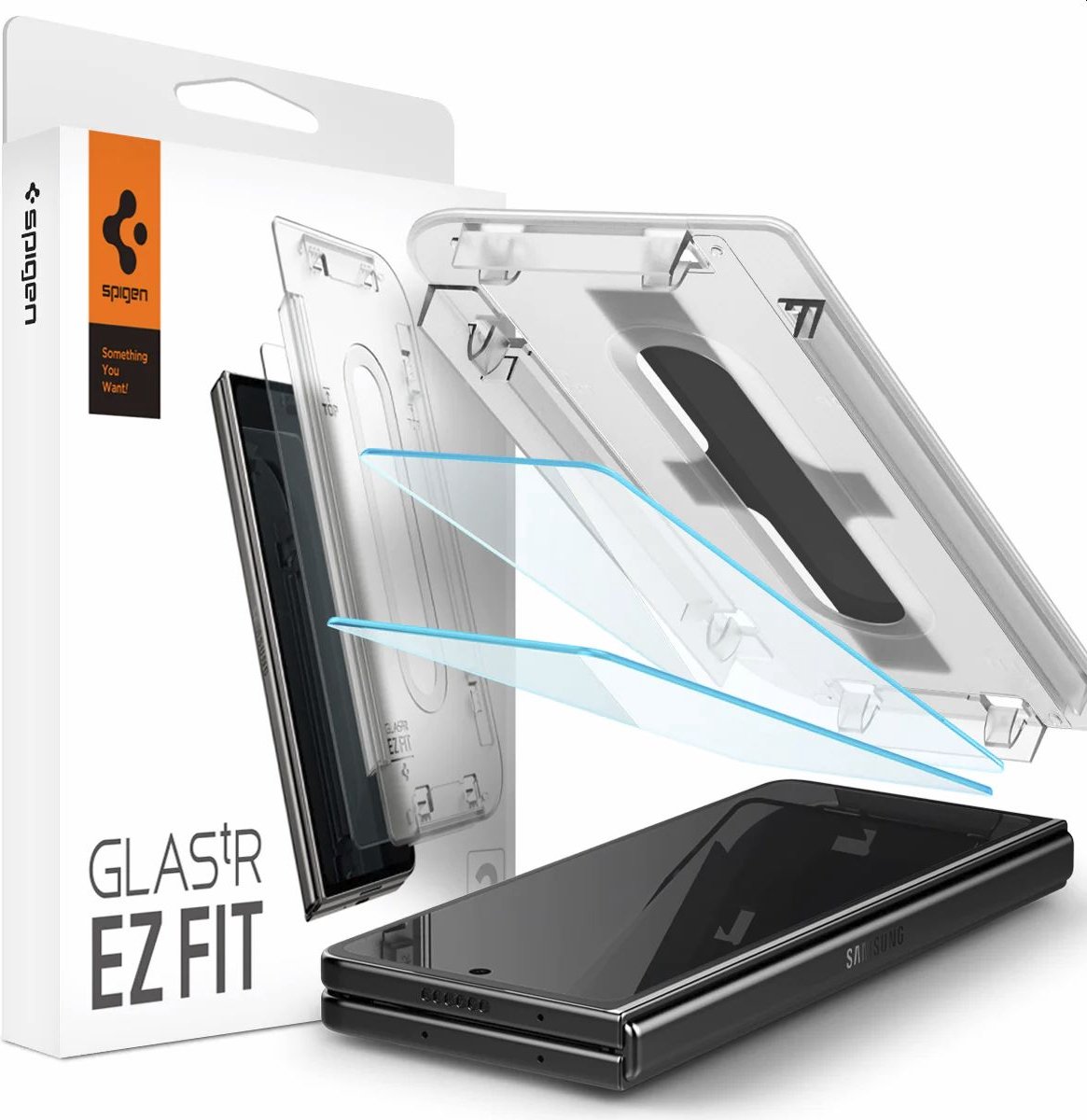 Verre trempé Spigen Samsung Galaxy S22 Glas.tR Slim