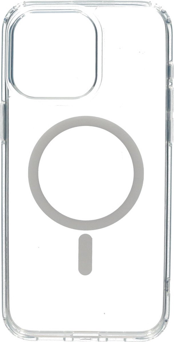 Mobiparts hoesje geschikt voor Apple iPhone 15 Pro Max - Hardcover - MagSafe - Transparant