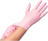 Comforties soft nitril handschoenen Roze (premium) 100 stuks Maat: XS Comforties - Roze - Nitril - Premium Kwaliteit