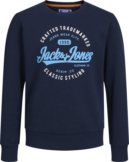 JACK & JONES Jcofusion Print Sweat Crew Neck - Lässiger Sweater Mit Coolem Druck