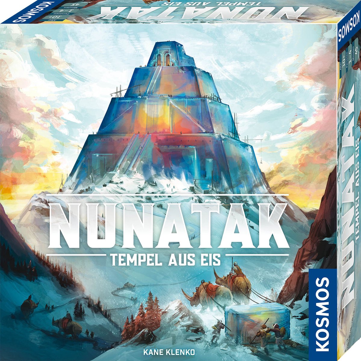 Kosmos Nunatak, Bordspel, Puzzel, 10 jaar, 45 min, Familiespel