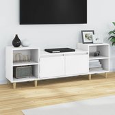 The Living Store Televisiekast - Tv-meubel - 160x35x55 cm - Wit