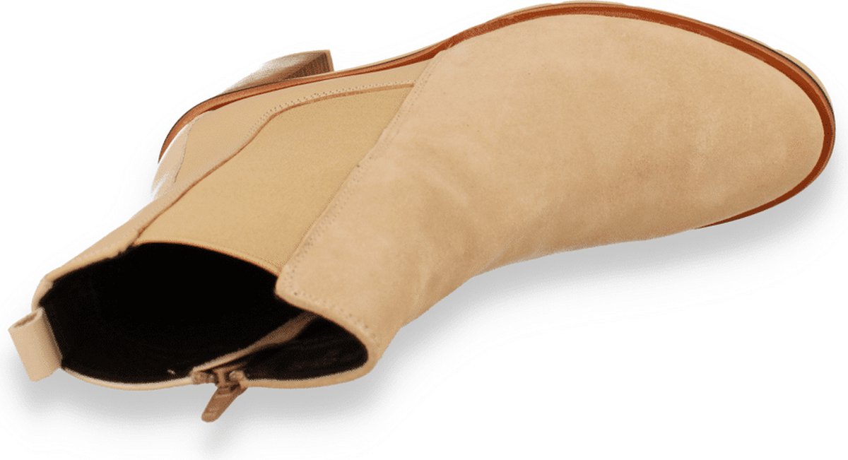 Crinkles Dames Boots | Beige | Maat: 41
