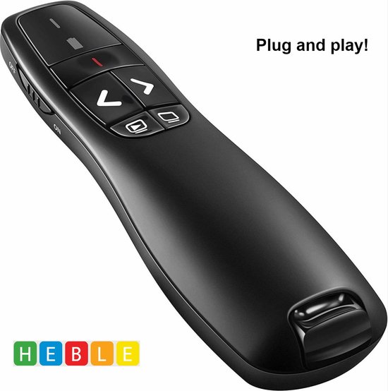 Norwii Clicker de presentación N95, clicker de PowerPoint