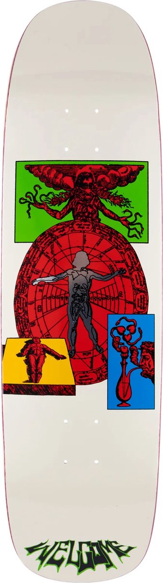 Welcome Skateboard Deck Meditation Son of Golem Veelkleurig