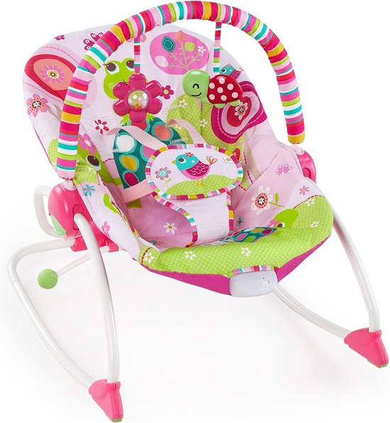 wip voor baby's en peuters. schildpad, roze roze van Tiny Love — afbeelding 3