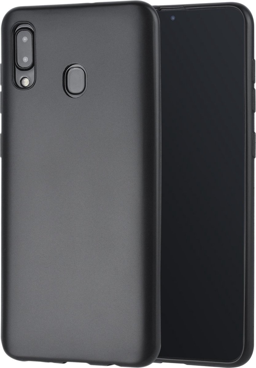 Binnenstructuur Zwart TPU Backcover voor Samsung Galaxy A30 2019 (A305F)