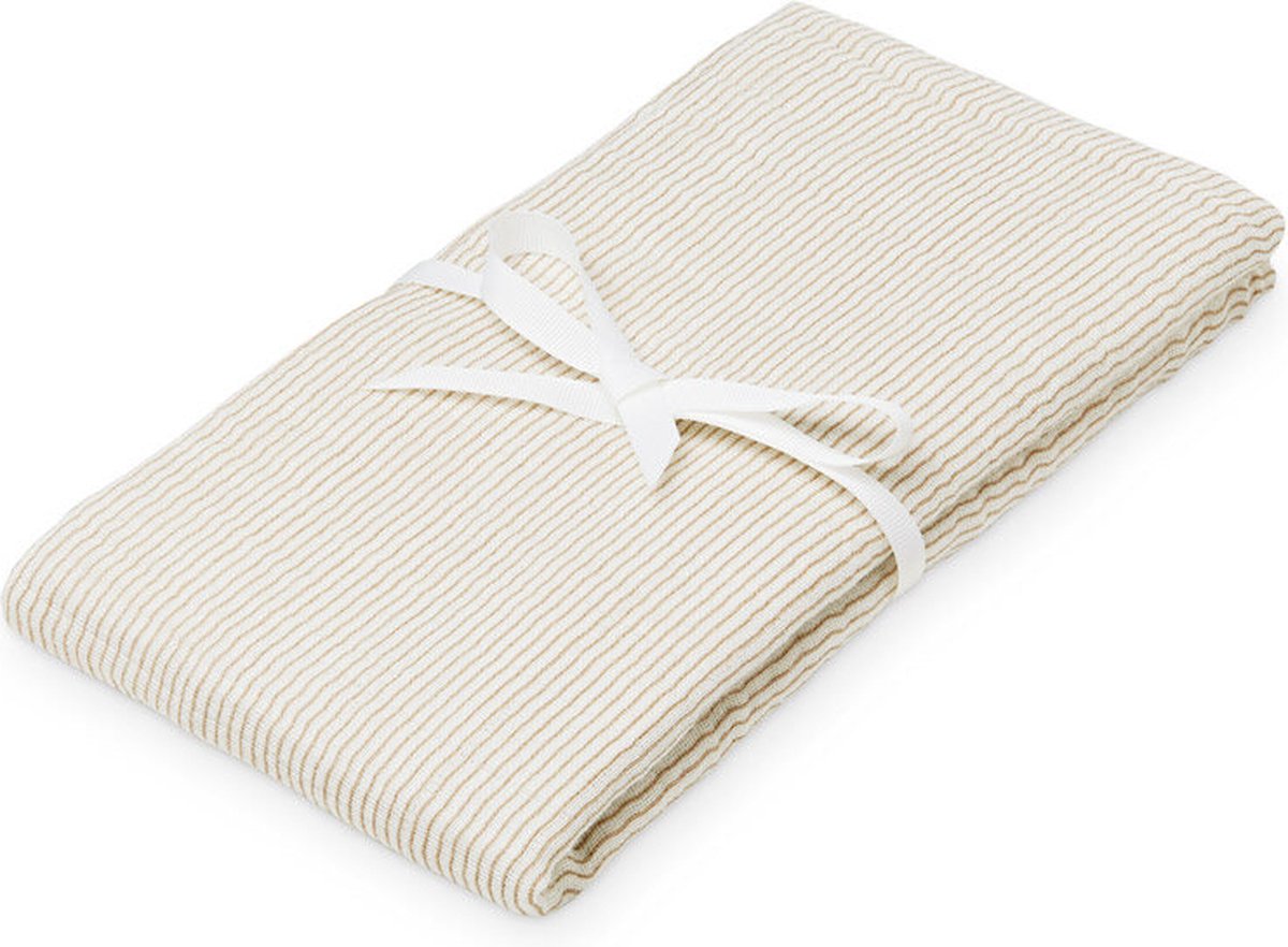 Goedkoopste Cam Cam hydrofiele doek XL met print - classic stripes camel