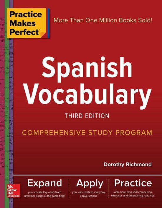 Practice Makes Perfect: Spanish Vocabulary, Third Edition - cover