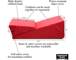 Love Cushion Set - Rood