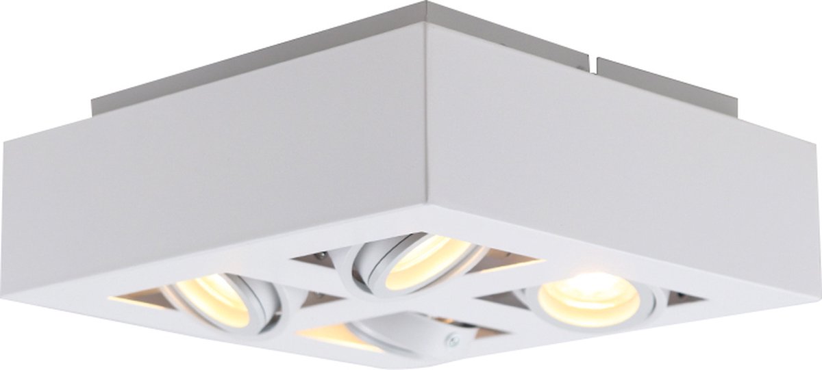 Olucia - AKIRA - Opbouw Downlight - Wit - Vorm: Vierkant