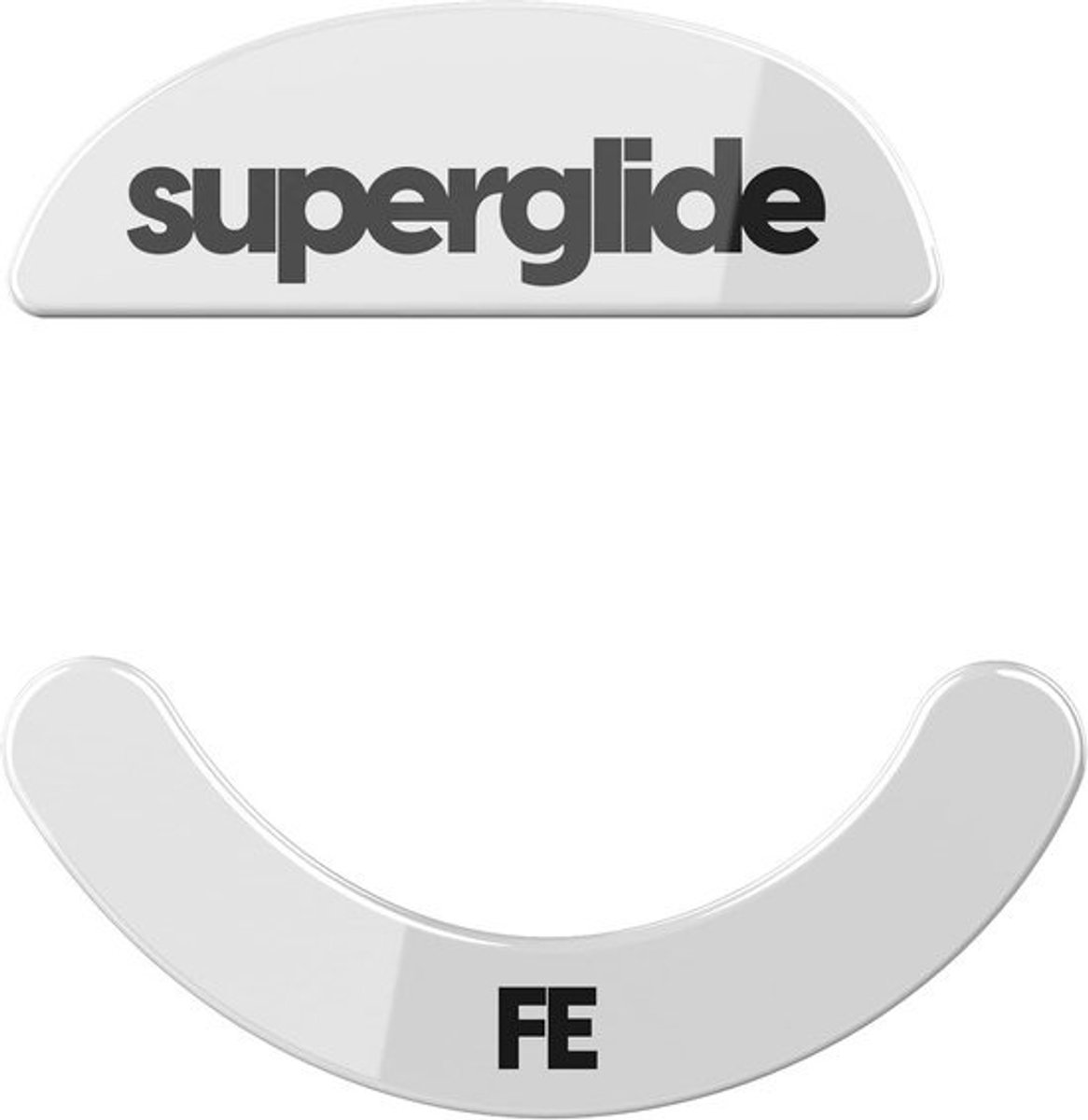 Supersnelle Glazen Muisskates voor Pulstar Xlite Draadloze Gaming Muis - Wit