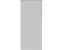 vidaXL - Rolgordijn - verduisterend - 84,4 - x - 230 - cm - stofbreedte - 80 - cm - grijs