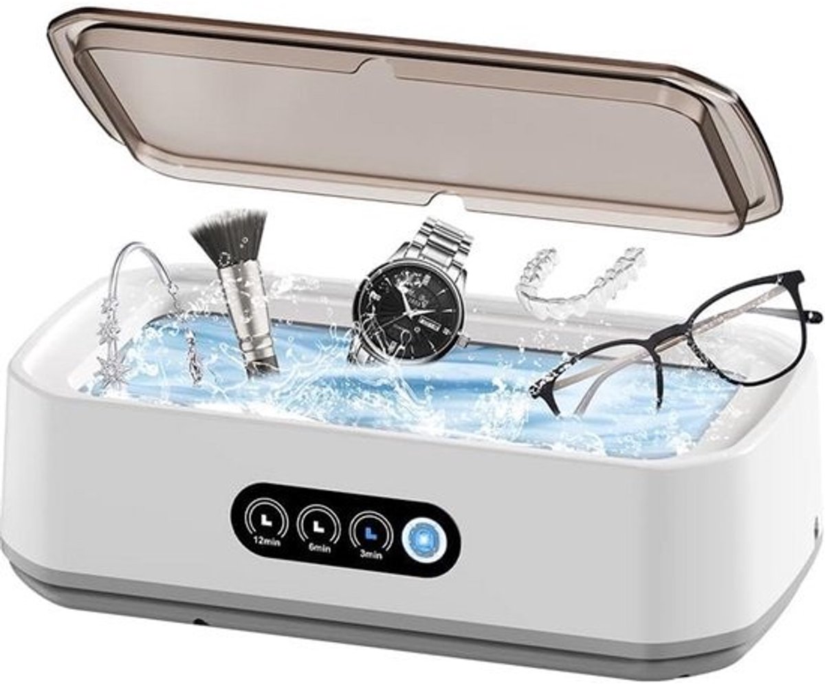Ultrasone Sieradenreiniger 650 ml met LED-display en One-Touch Bedieningsfunctionaliteit