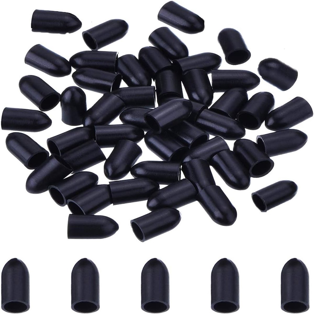 Stofbescherming voor Gietopening, Geschikt voor Olijfolie, Likeurflessen, Rubber Deksel, 15 x 7 mm