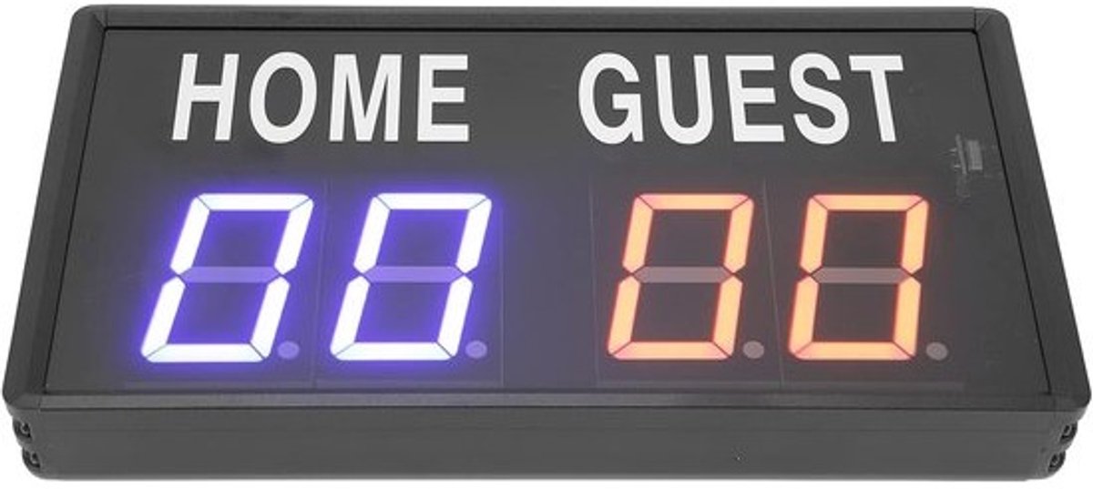 Digitaal elektronisch scorebord met afstandsbediening voor Sportwedstrijden