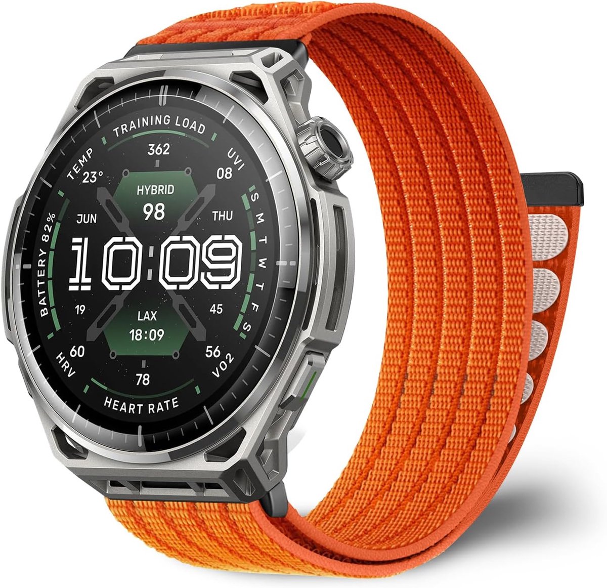 Armband nylon 20 mm 22 mm - comfortabel en duurzaam - ideale vervanging voor horlogeband - ShopVlot