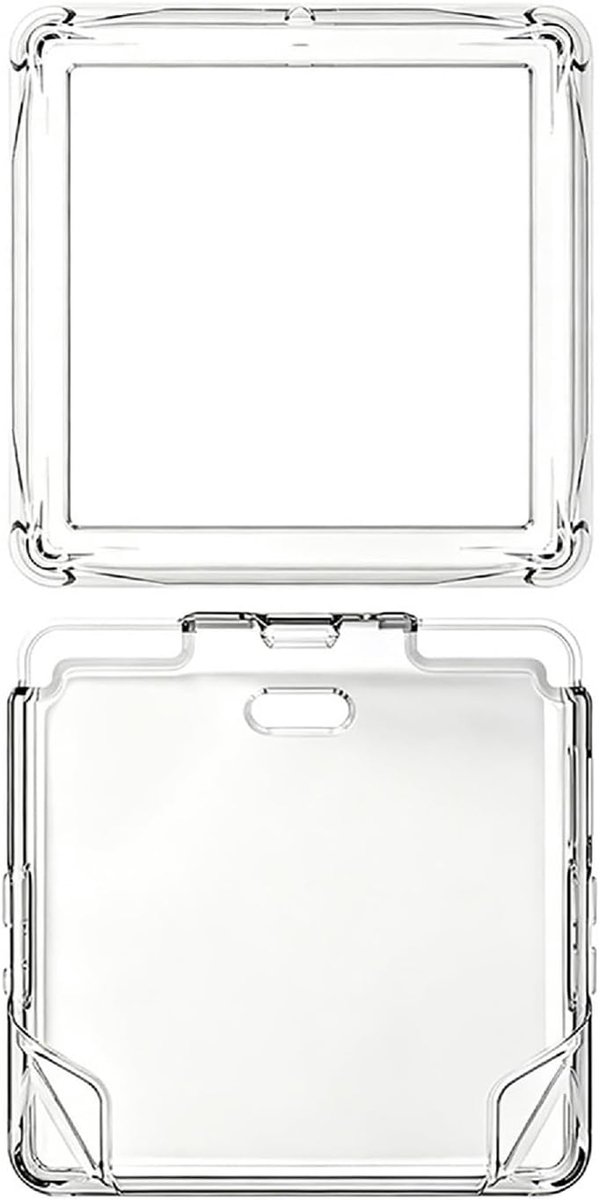 Transparante beschermhoes, compatibel met ANBERNIC RG Rotate, ultradun, TPU-hoes, valbescherming, draagbaar, transparant — afbeelding 4