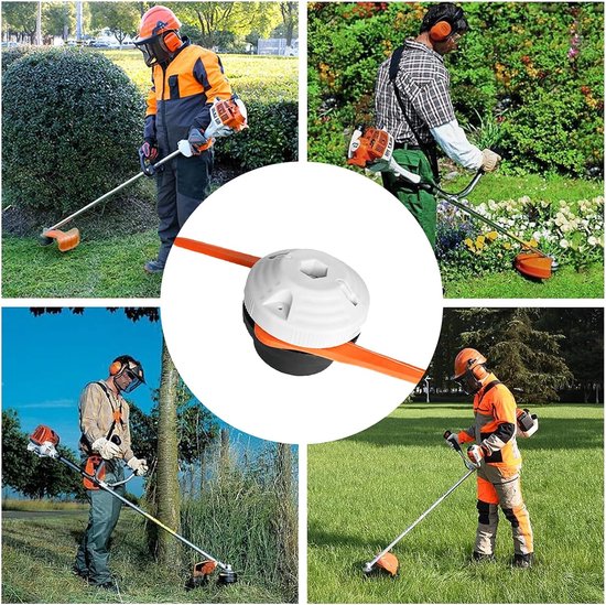 Draadkop voor motormaaier, grastrimmer accessoires, maaikop voor STIHL Polycut 6-2, draadkop compatibel met Stihl FSA60R FSA86R FS38 FS40 FS50 motormaaier — afbeelding 5