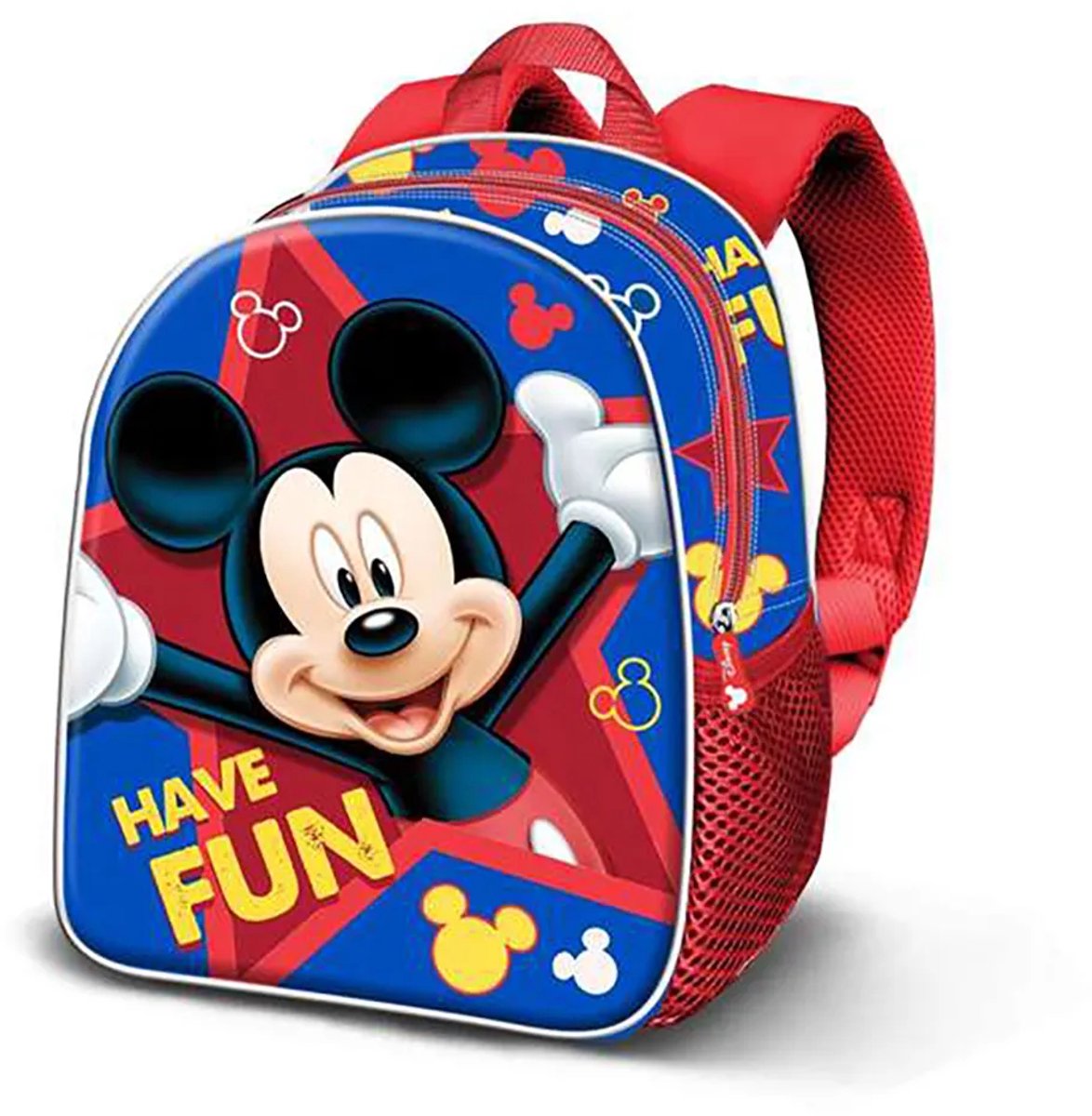 Karactermania Mickey 3d Elite Stars 7.5l 30x25x10 Cm Rugzak Blauw Kinderen