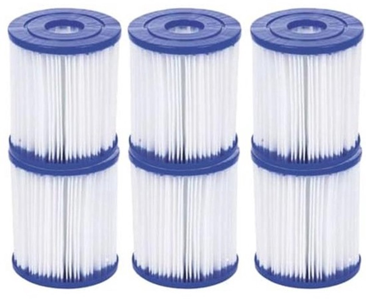 Filter voor zwembadpompen - 6 Stuks