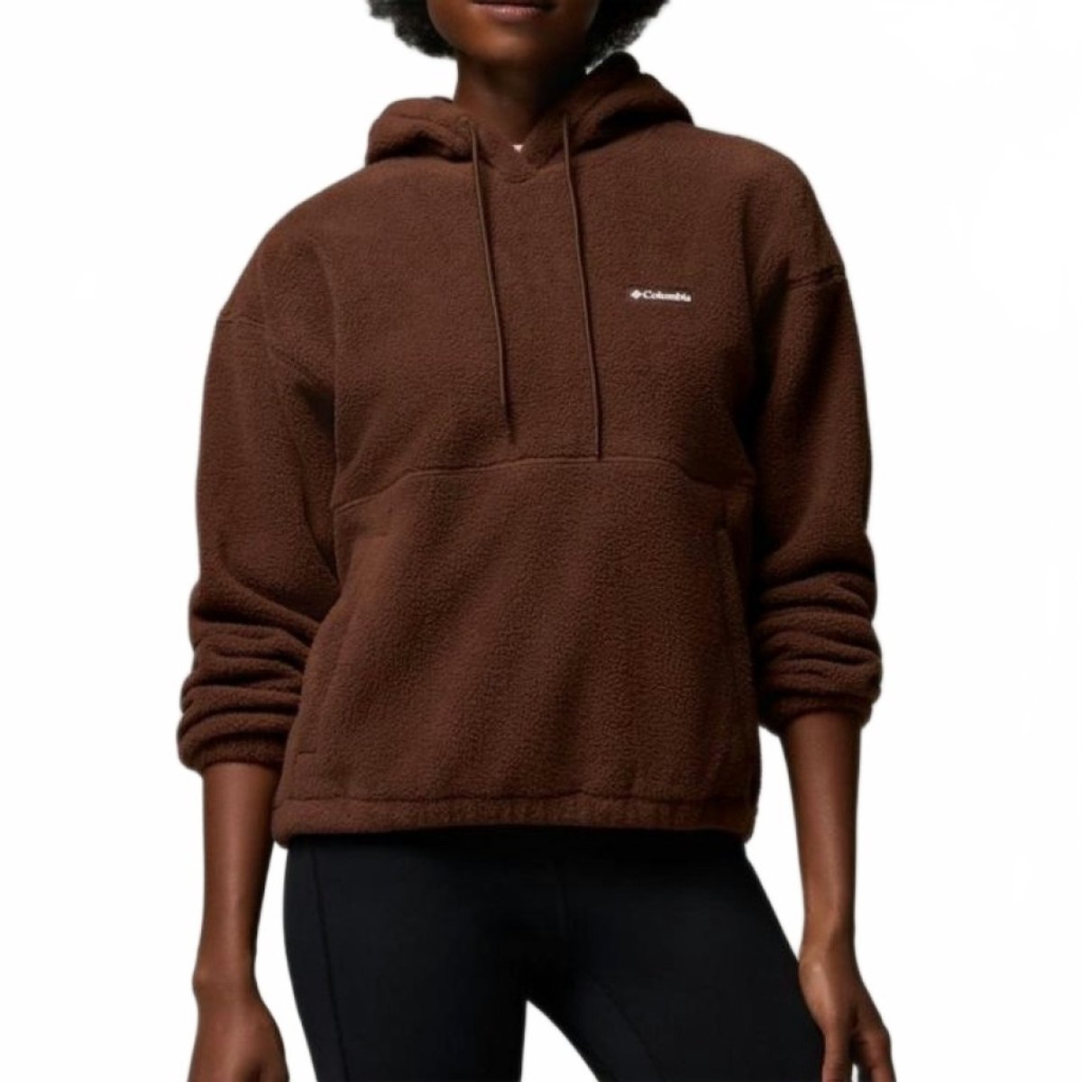 COLUMBIA TIMBER MEADOW MTR FLEECE HOODIE L EU Bruin