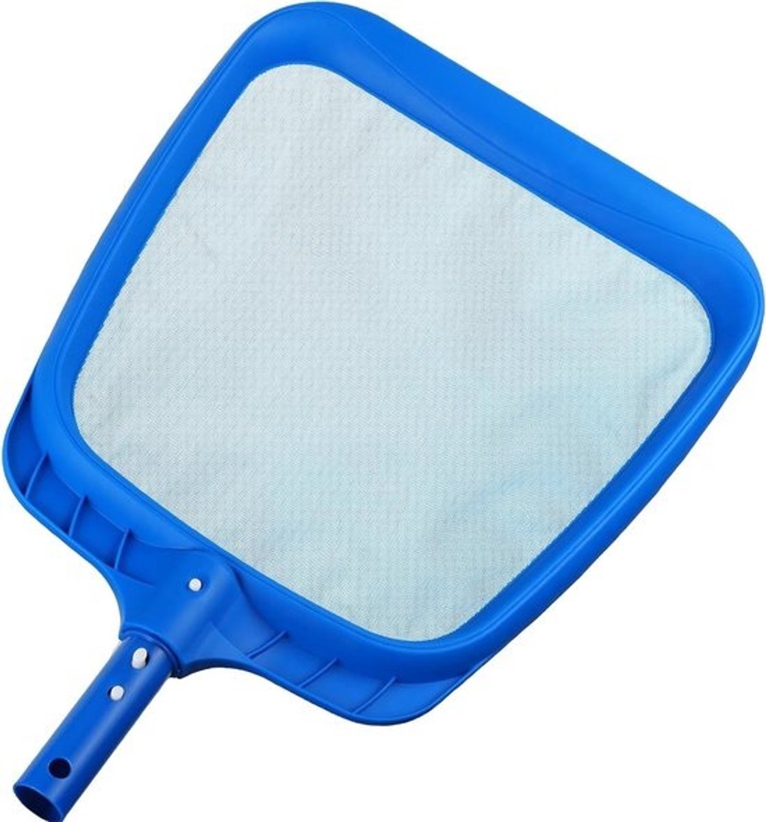 Zwembad Schepnet - Pool Net - Zwembad Onderhoud - Stevig Plastic Frame - 20.32 x 12.7 cm - Blauw