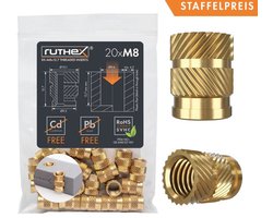 ruthex Schroefdraadinzet RX-M8x12.7 GE-M8x127-001