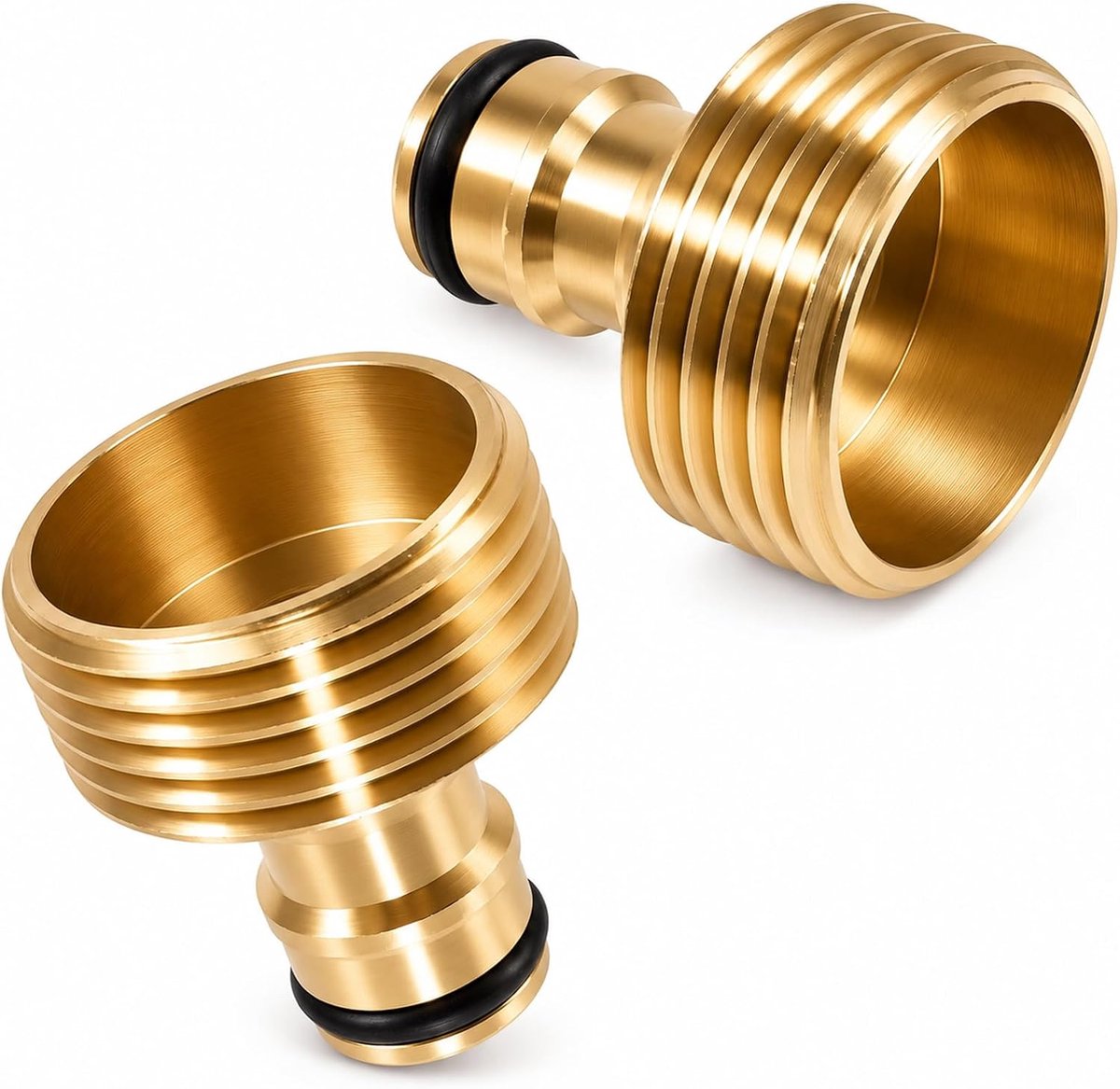 2 stuks tuinslangverbindingen 2,5 cm, binnendraad, fittingen, adapter, tuinslang, connector, binnendraad, voor tuin, irrigatiesysteem buiten, slang kraanadapter, robuust