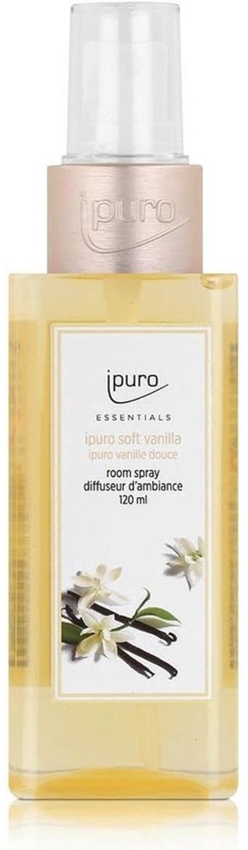 Kamerspray Soft Vanilla 120 ml voor een warme en uitnodigende geur in huis
