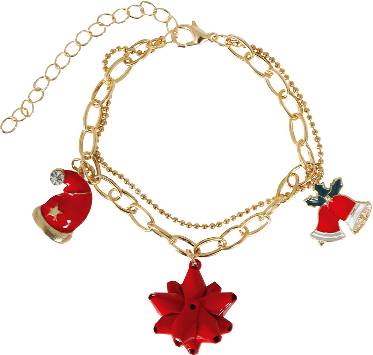 GUIRMA - Metalen armband met kerstmotieven