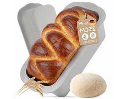 Backefix Rechthoekige Siliconen Broodvorm 23 cm - Bakken van Brood & Cake