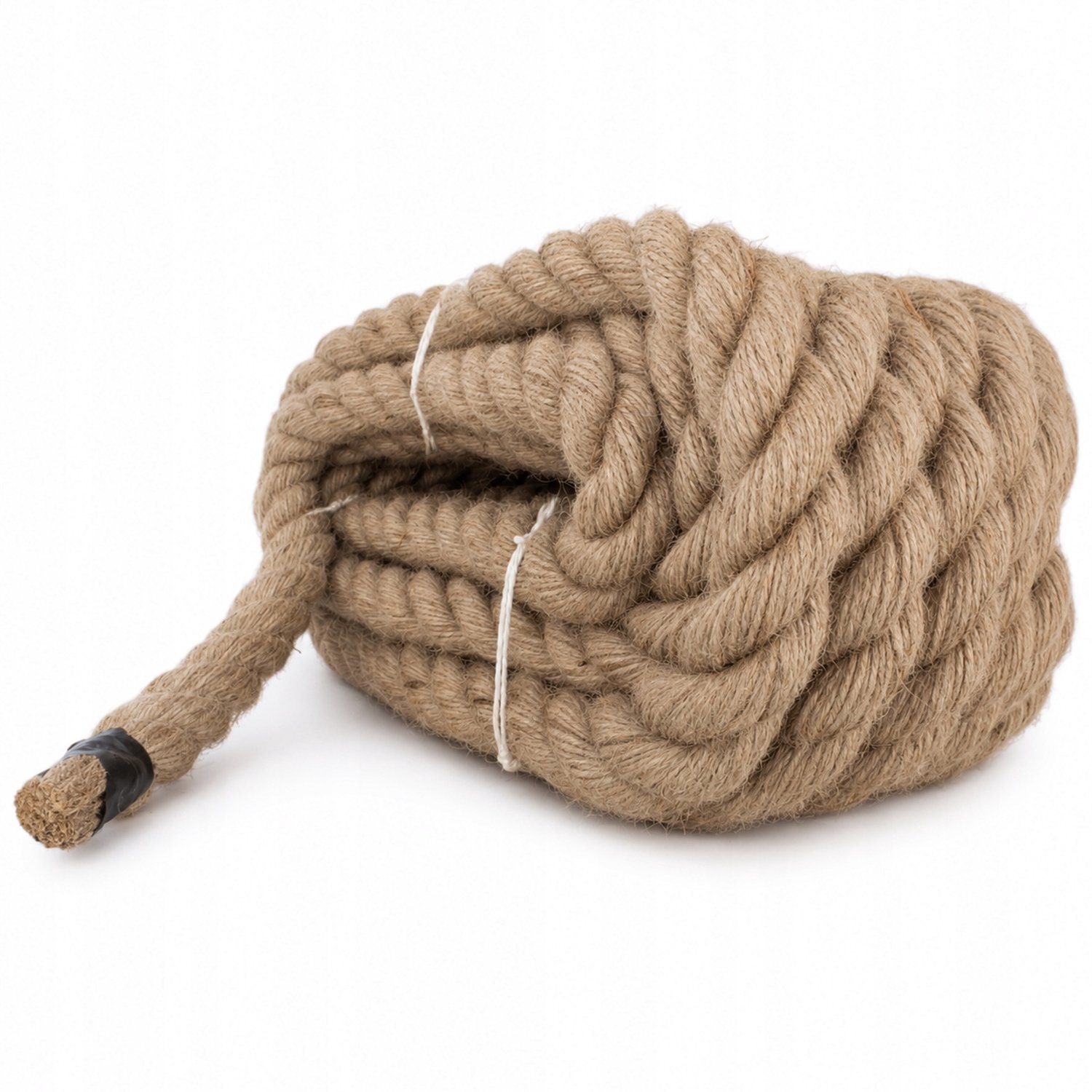 Natuurlijk Jute Touw 60mm 10m - Sterk & Geurloos - Nederlandse Kwaliteit