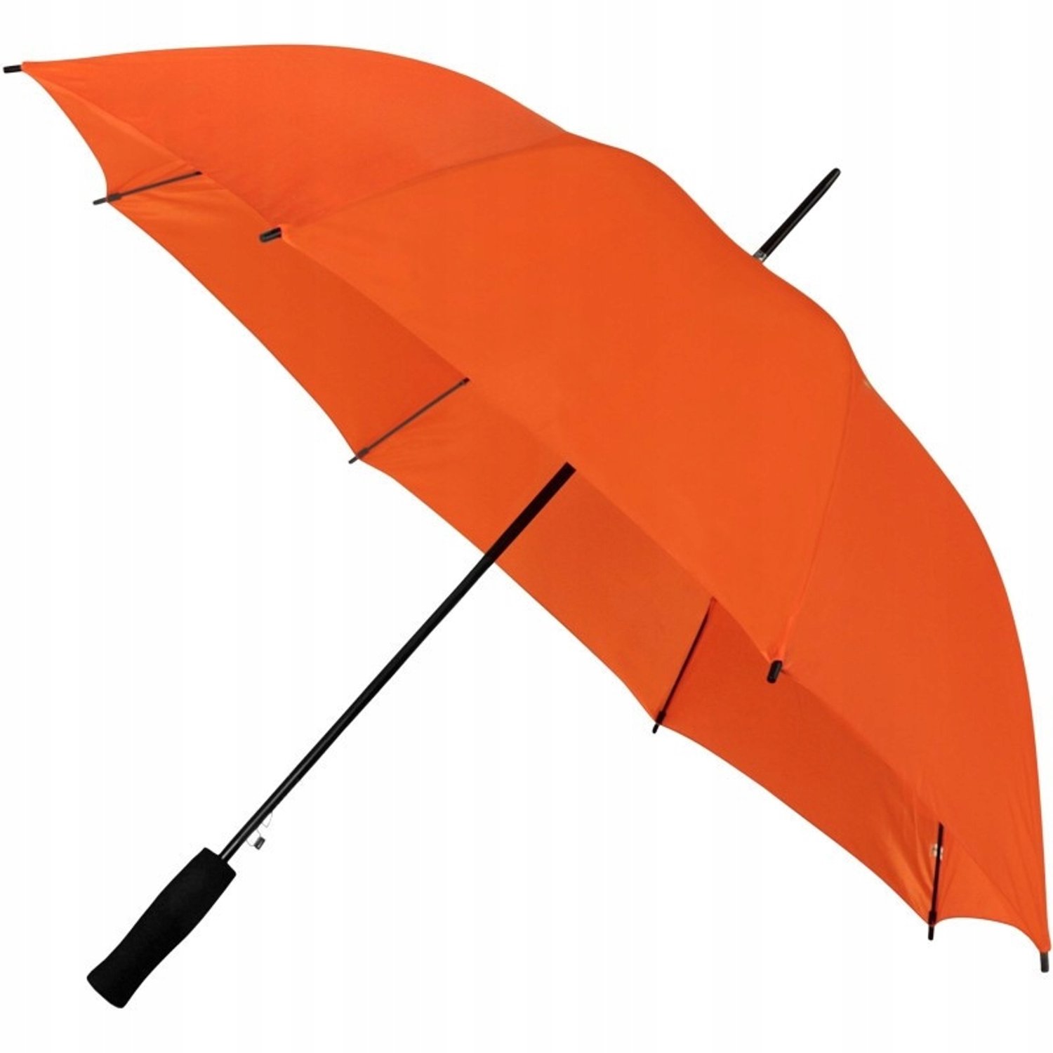 Impliva Automatische Paraplu - Oranje, Zwart Frame