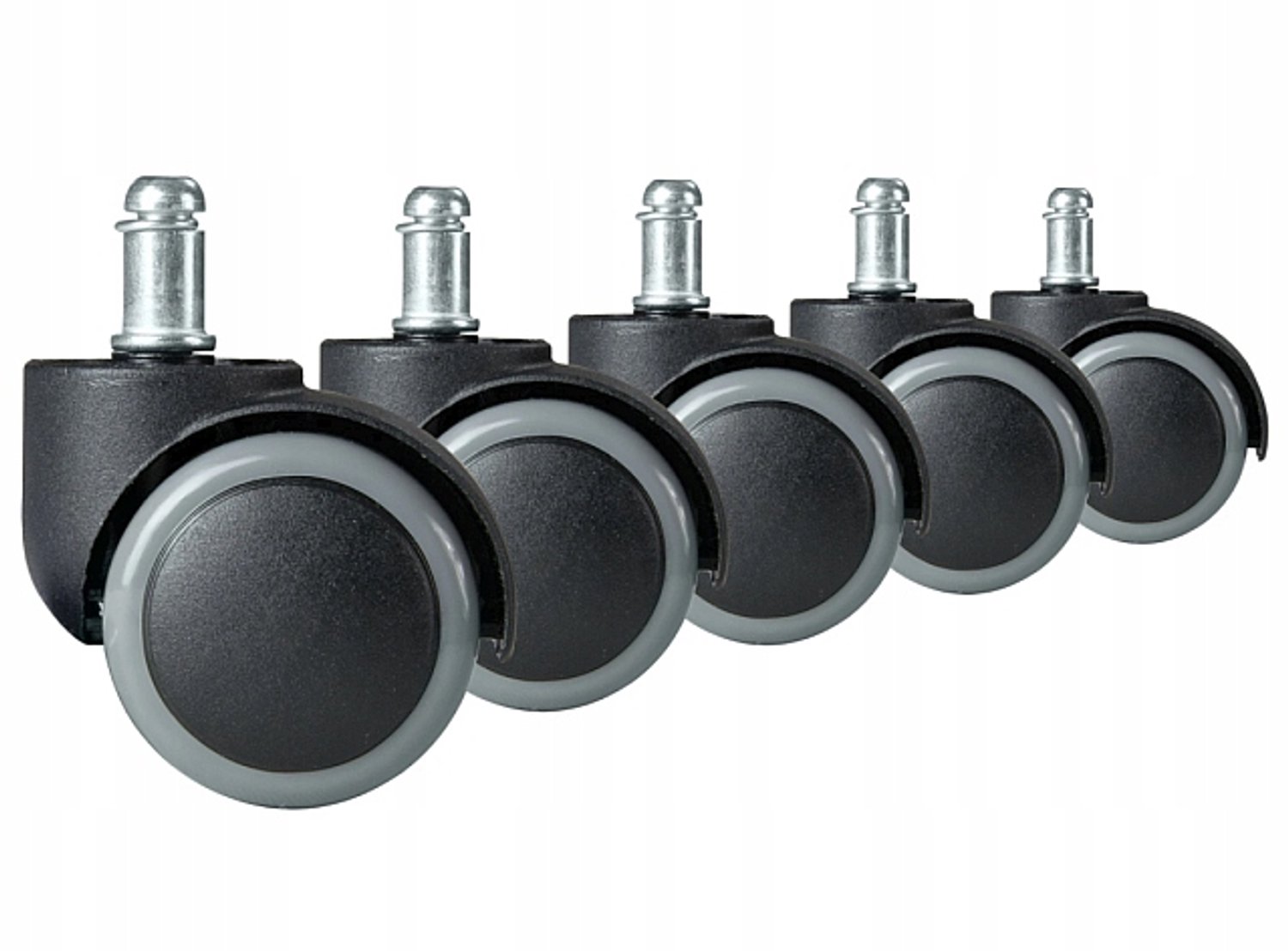 Hoker Remo Wit met Wielen - Verstelbaar Bureau/Cosmetica Stoel