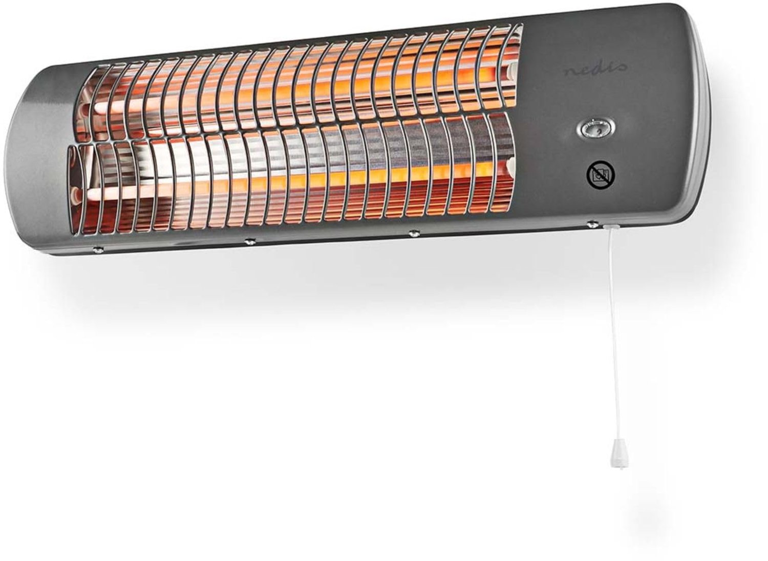 Badkamerverwarming - 1200 W - Grijs