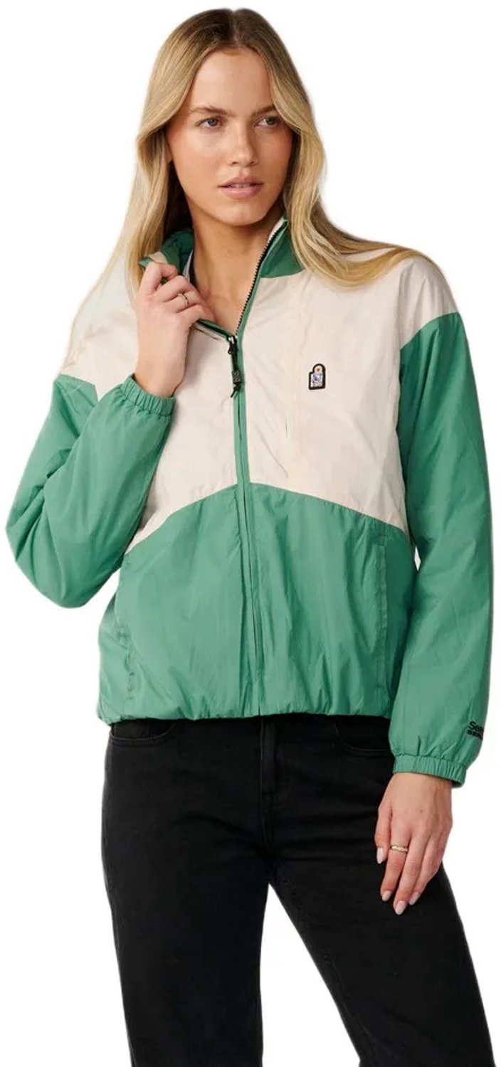 Rip Curl S-series Packable Puffer Jas L Vrouw Groen