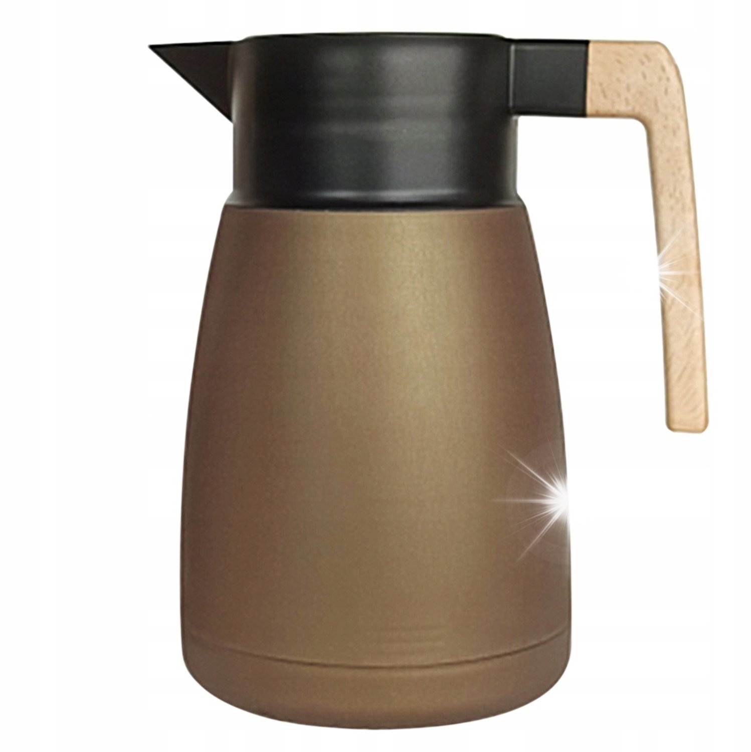 Thermos met glazen binnenfles 1L - Ideaal voor koffie en thee