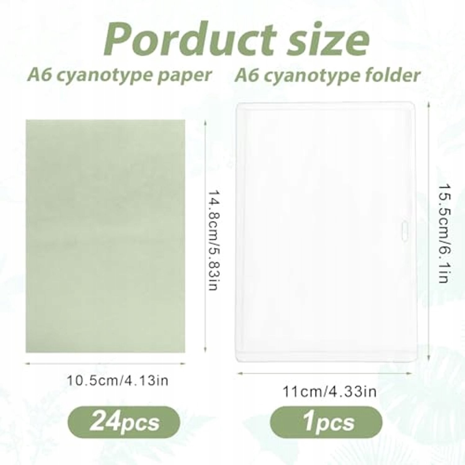 24 Vellen Zonneprint Papier - 14x10 Inch Formaat