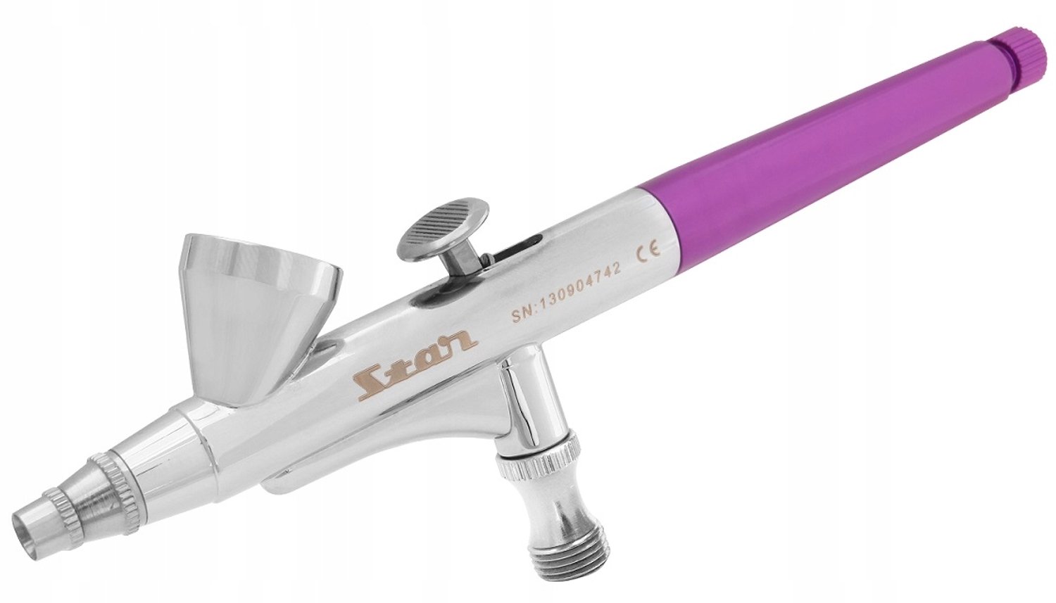 Aerograaf STAR 0,3 mm, 2 ml, dubbele actie, met reductie