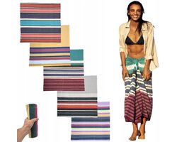 Fouta Pareo Strandlaken Sauna 100% Katoen 100x100cm