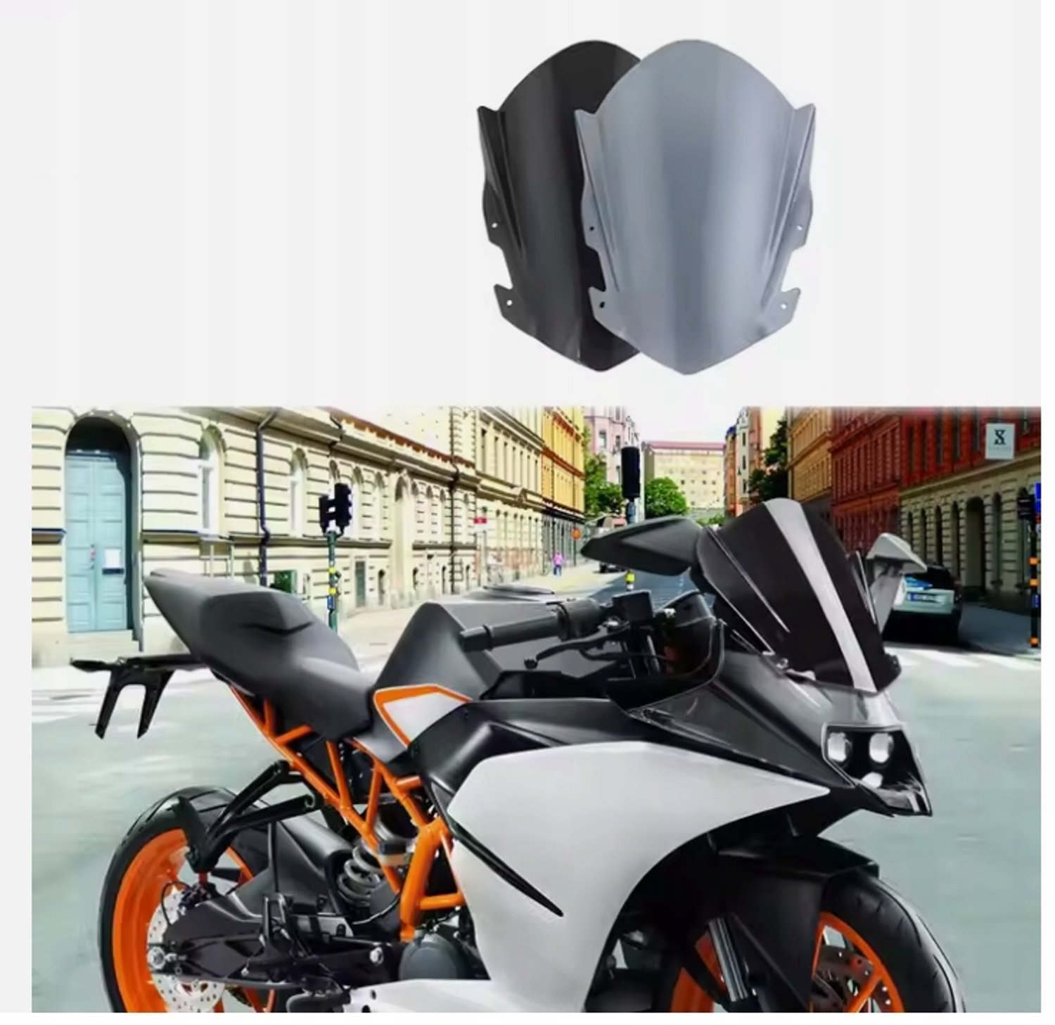 Donkere Kuipruit voor KTM RC125/200/390 (2014-2018)