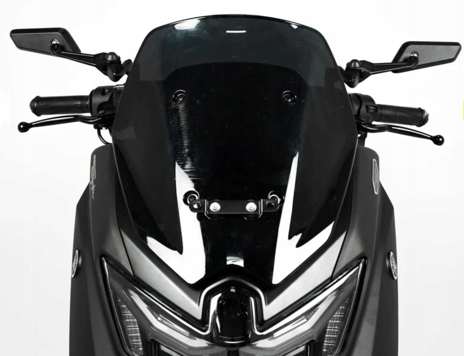 Universele Motorfietsspiegels Aluminium Zwart M8 M10