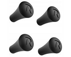 RAM Mount X-Grip Dopjes Rubber Zwart Set van 4 - RAP-UN-CAP-4U