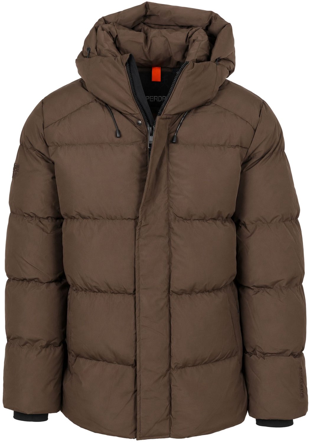 Superdry Sports Gewatteerde jas 3XL Heren Gewatteerde jassen Bruin