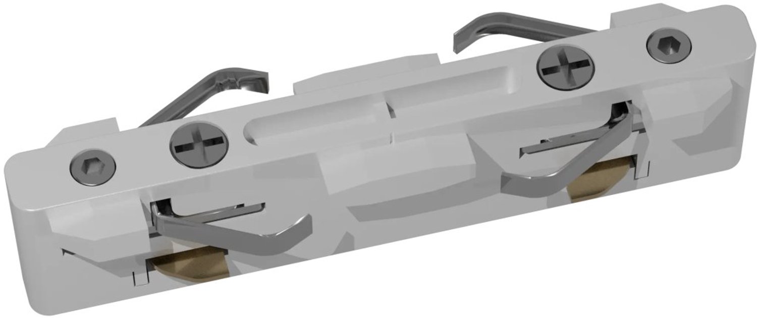 Micro Line linear verbindingsstuk, wit aluminium koppelstuk voor de Micro Line lichtlijnserie, IP20, dimbaar