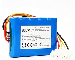BLESYS 18 V 3500 mAh reserveaccu voor robotmaaier, Li-ion accu compatibel met AL-KO Robolinho 500 I, 500 E, 500 W 700 - ShopVlot