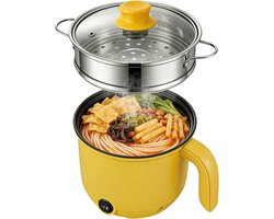 Warmara Hotpot - Elektrische Hotpot - Hot Pot - Geel - 20cm x 18cm x 14cm
