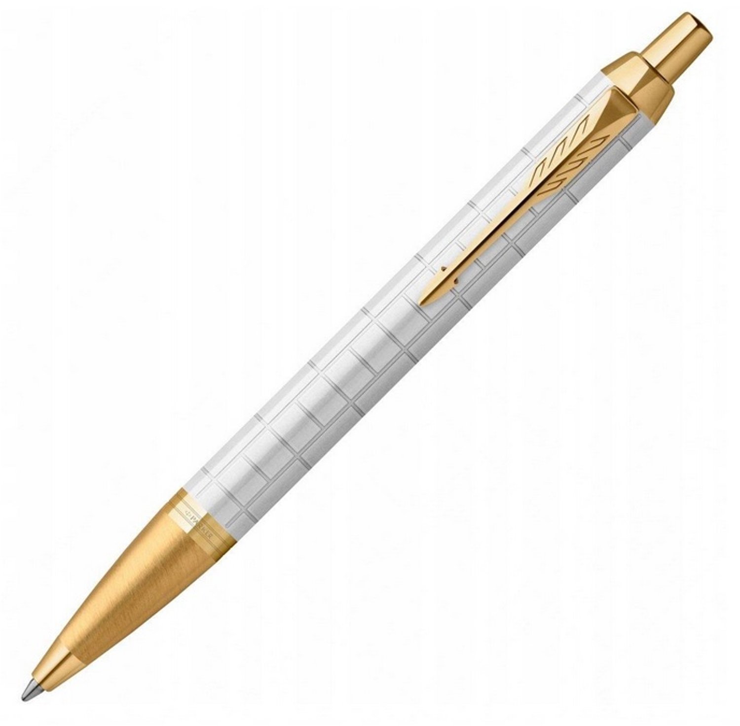 Parker IM Premium Perle GT Balpen - Elegante Gouden Afwerking