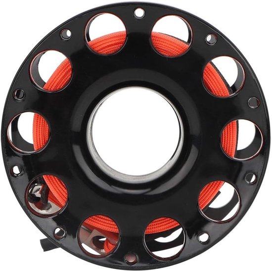 Diving Spool 30m - Duikspool met Vingerbeugel, Onderwater Accessoire voor Duikers, Plastic Reel — afbeelding 2
